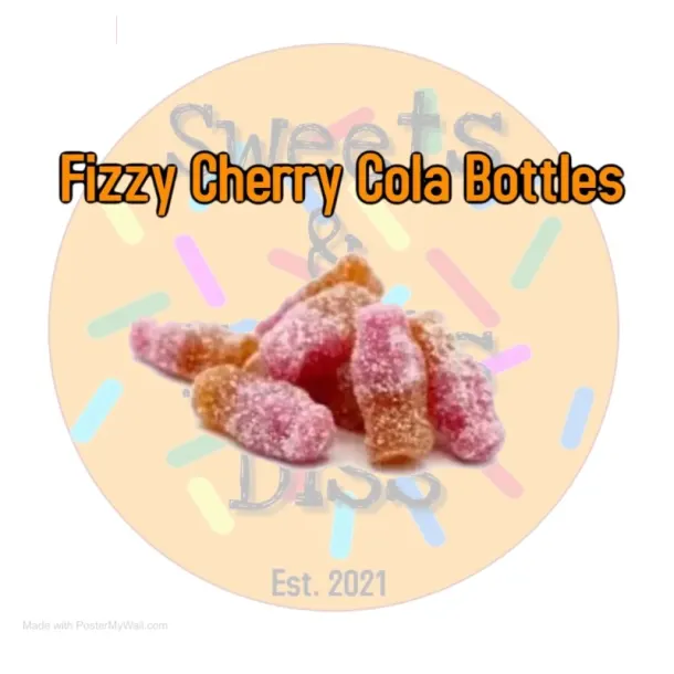 100g Fizzy Cherry Cola Bottles