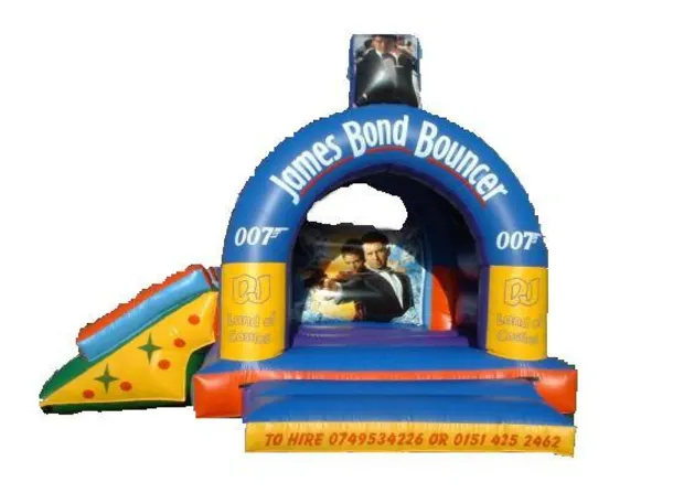 15ft X 17ft James Bond Slide Castle