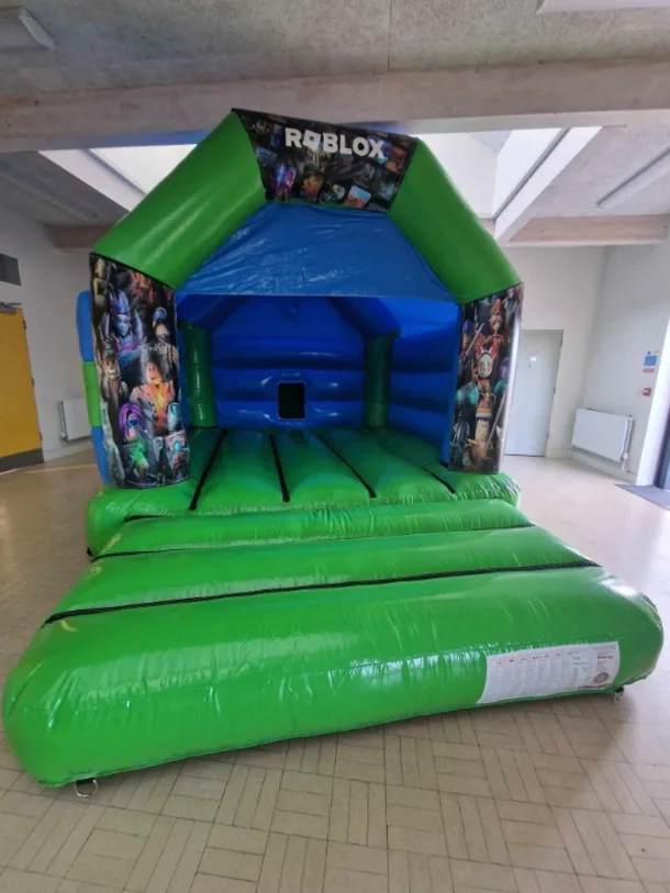 Green Roblox Bouncy Castle