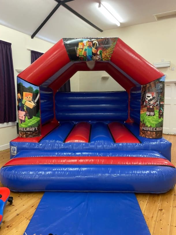 Minecraft Bouncy Castle Bouncy Castle Hire Bridgwater JS Inflatables
