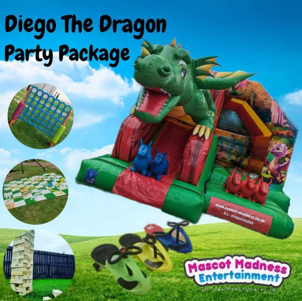 Diego The Dragon Party Package