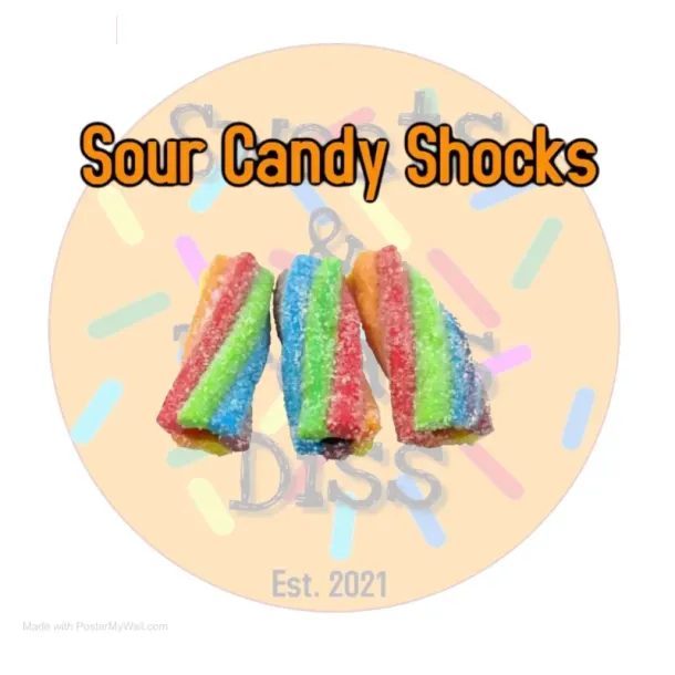 100g Sour Candy Shocks