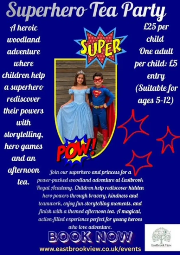 Superhero Tea Party