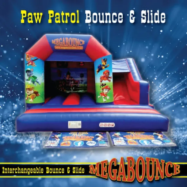 15ft X 15ft Paw Patrol Themed Bouncy Castle