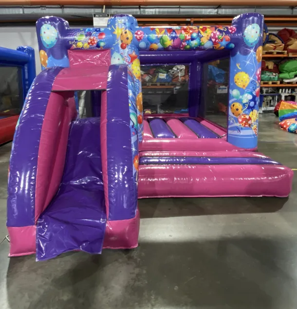 Pink And Purple Front Slide