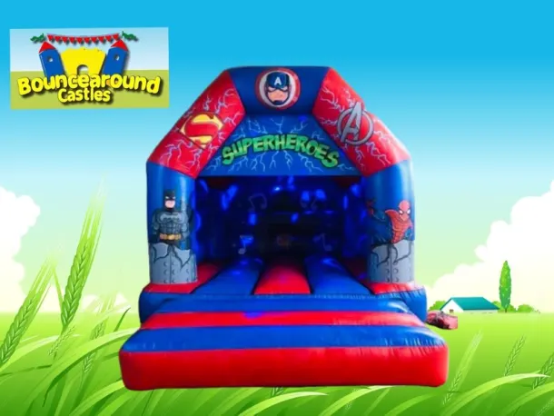 Superhero  Bouncy Castle