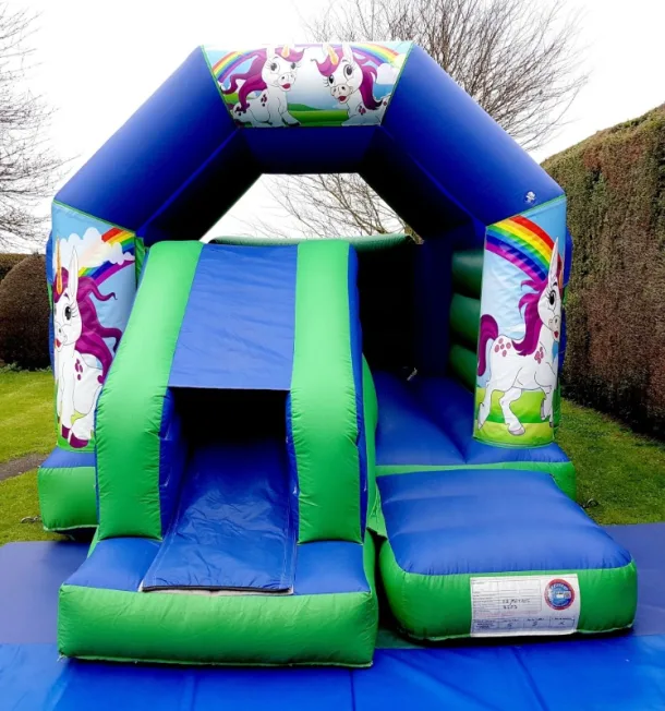 Unicorn Slide And Bounce Combo