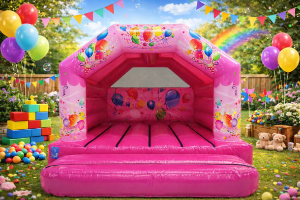 Pink Party Castle