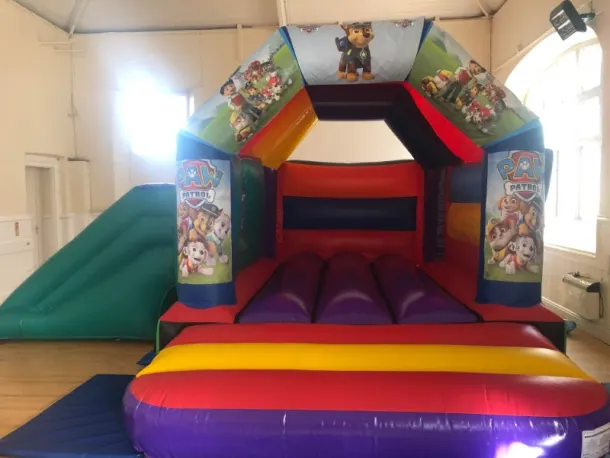 Paw Patrol 2 Bouncy Castle With Slide