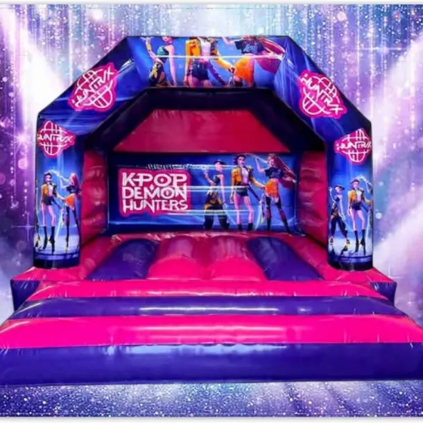 K-pop Bouncy Castle