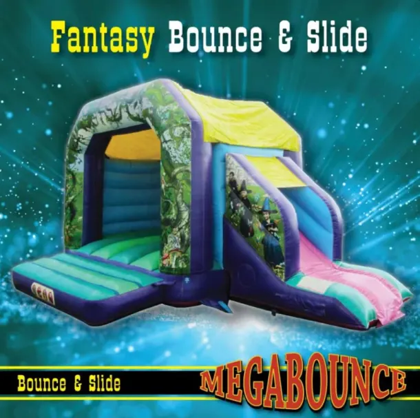 14ft X 16ft Fantasy Bounce And Slide