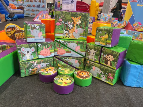 Jungle 17 Piece Block Set