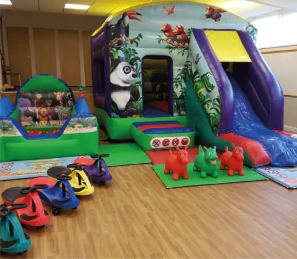 Bouncy Castle And Slide Package