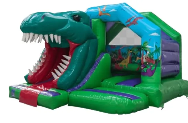 Dinosaur 3d Combi Castle