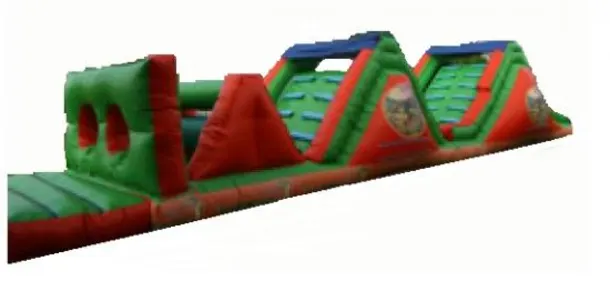 50ft X 10ft  Assault Course Jungle Book