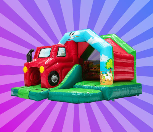 Farm 3d Bouncy Castle Hire Boston, Spalding, Holbeach, Sleaford