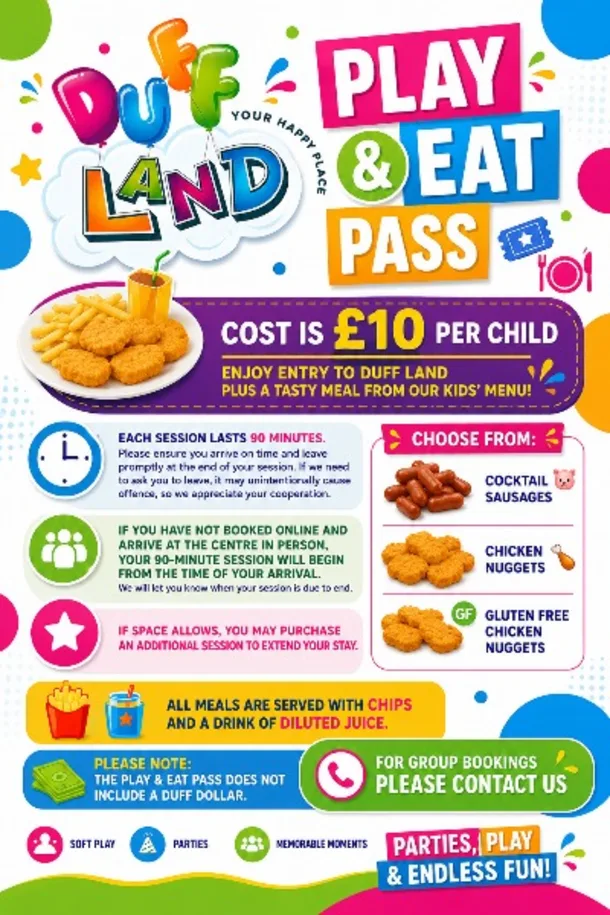 Play And Eat Pass