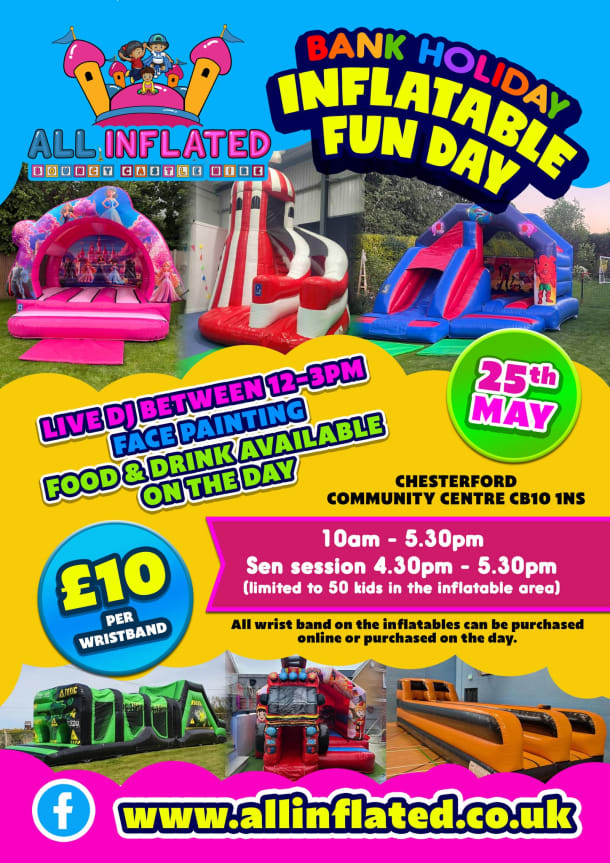 Bank Holiday Inflatable Fun Day