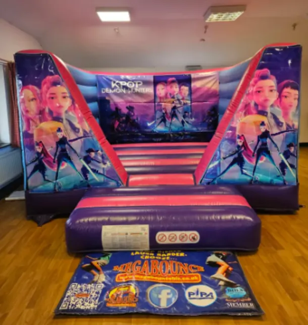 12ft X 12ft Low Height K-pop Bouncy Castle