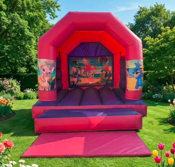 12ft X 12ft Pink And Purple - Lilo And Stitch Theme