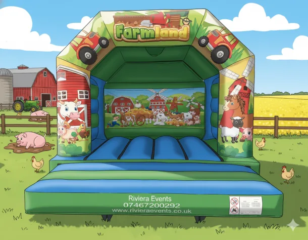 Farm Bouncy Castle