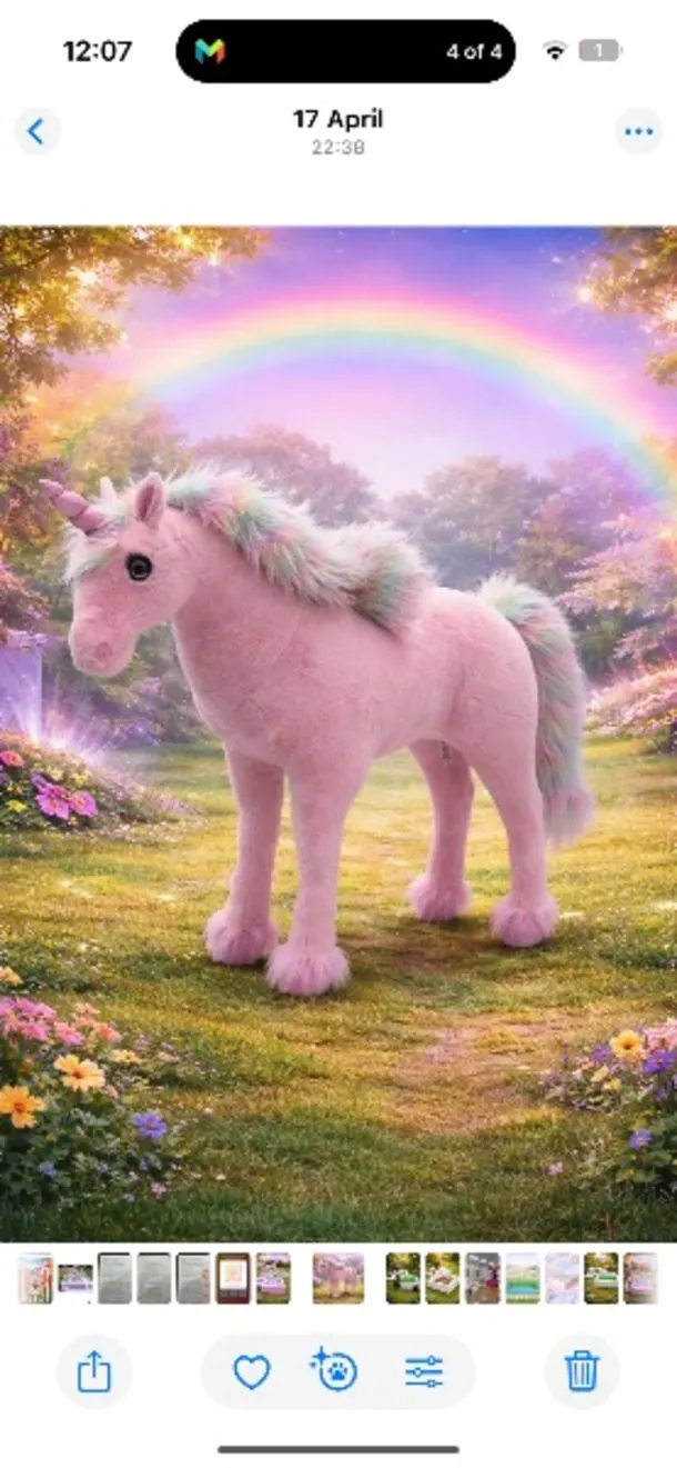 Standing Unicorn