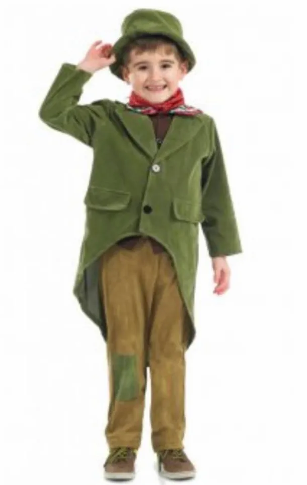 Dickensian Boy (hat And Waistcoat) - Small