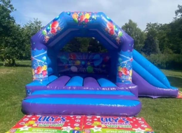 Purple And Blue Side Slide