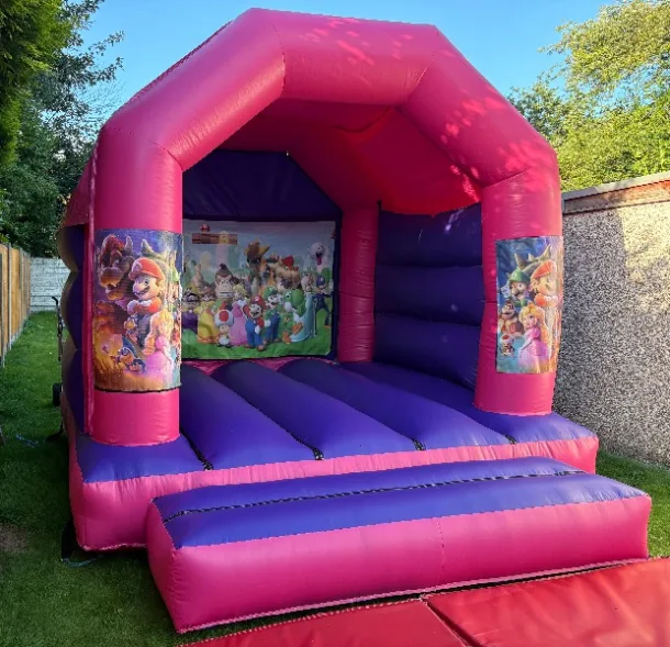 12ft X 12ft Pink And Purple - Mario Theme