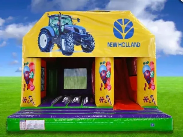 New Holland Themed Combi Castle