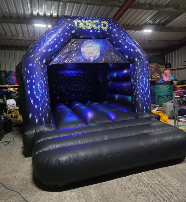 Blue Sparkles Disco Castle