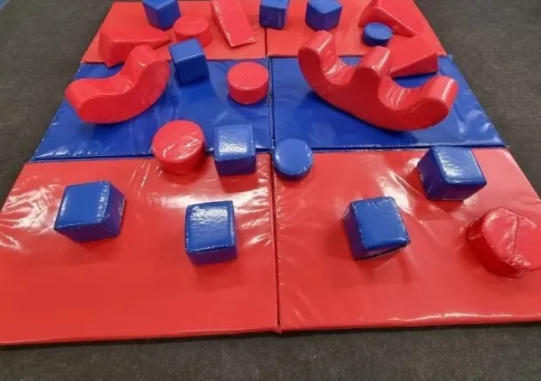 Soft Play Red And Blue