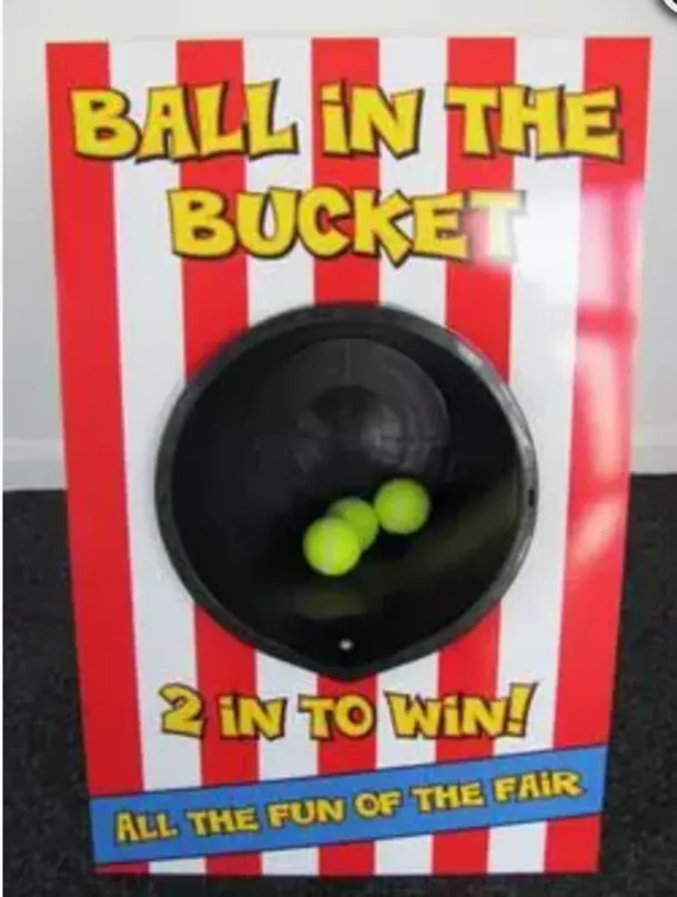 Ball In The Bucket Game