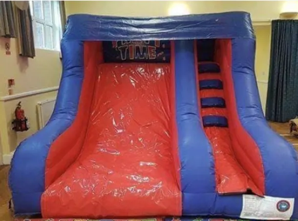 Red And Blue Party Time 5ft Platform Slide