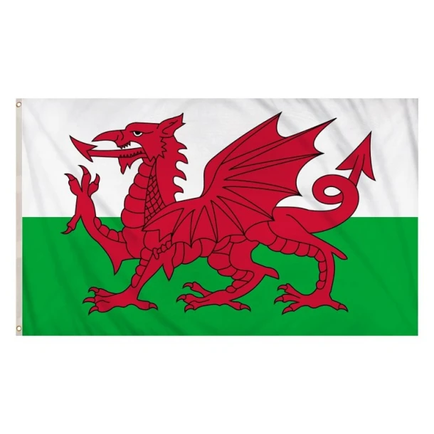 Welsh Flag 5ft X 3ft