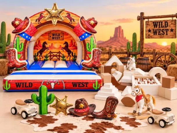 Rodeo Castle And Soft Play Package