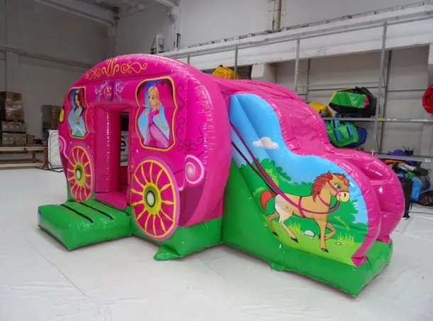 Princess Carriage Bouncy Castle