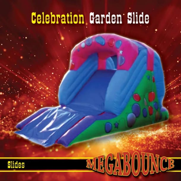 10.5ft Celebration Garden Slide