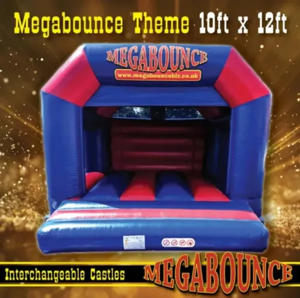 10ft X 12ft Underwater Themed Bouncy Castle