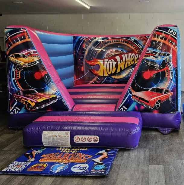 12ft X 12ft Low Height Hot Wheels Bouncy Castle