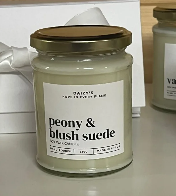 Peony And Blush Suede