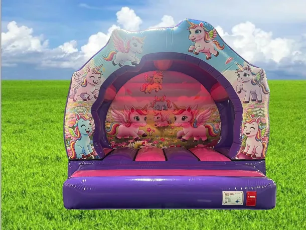 Oval Unicorn Castle