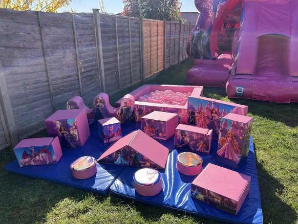 18 Piece Princess Soft Play Set