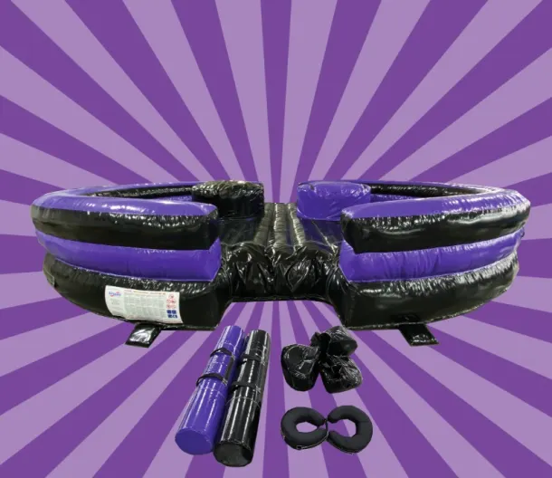 Black And Purple Gladiator Duel