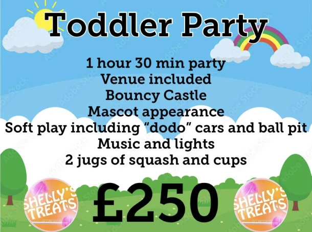 Toddler Party Package