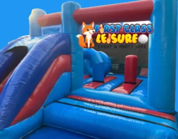 Multi Activity Combo Bouncer Blue Red