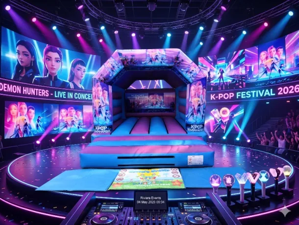 Kpop Bouncy Castle