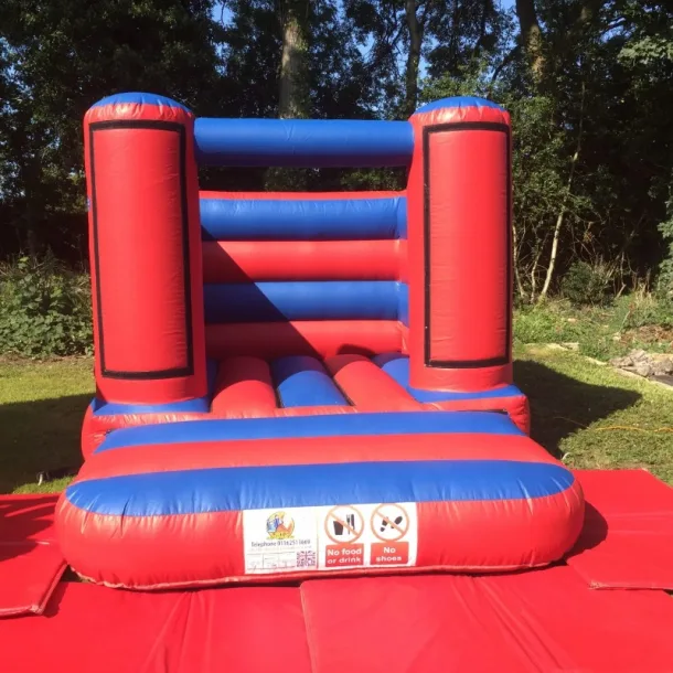 Red And Blue Low Height Castle