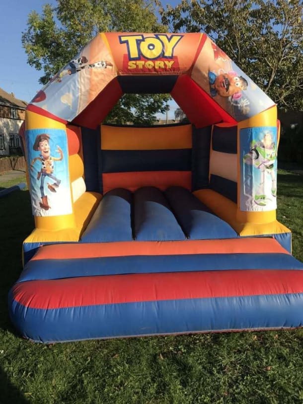 Toy Story Themed Muiti Colour Bouncy Castle
