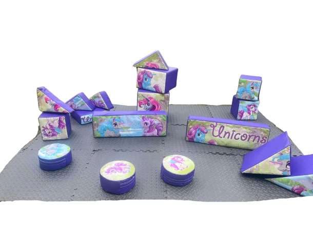 Unicorn Soft Play Shapes
